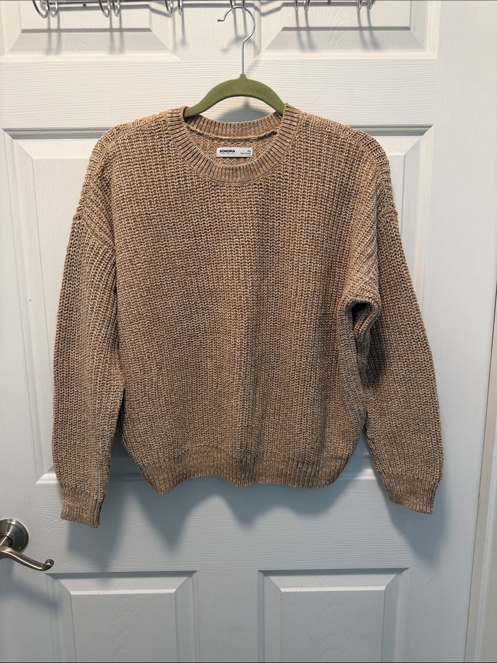 Madewell Crewneck Sweater in Taupe